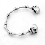 FSB00W74 skull bone bangle