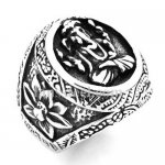 FSR20W50 flower elephant Ganesha ring