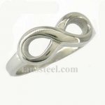 FSR11W56 classic shape 8 unlimit symbol ring