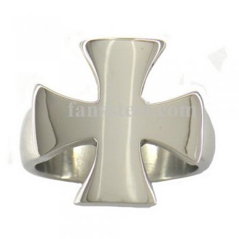 FSR06W81 Maltese Cross Signet Ring