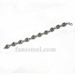 FSB00W61 Skull link bracelet