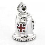 FSP17W95R IRON CROSS RIDER bell biker Pendant