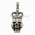 FSP15W65  skull with crawn pendant