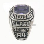 FSR08W76V high School ring Violet CZ