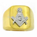 MBLR0019 custom made Master mason masonic ring