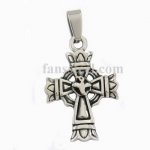 FSP16W66 bird circle flower cross pendant