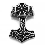 FSP16W02s Thors Hammer Maltese Cross small pendant 