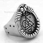 FSR14W39 lion head Aries  zodiac sign ring