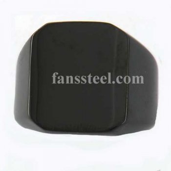 FSR05W99B square SIGNET Ring