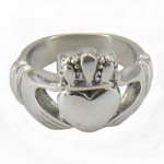 FSR11W28 Infinity Claddagh Friendship Ring 