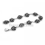 FSB00W76 Rose flower bracelet