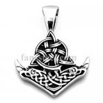 FSP17W75 celtic marine anchor pendant