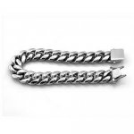 FSB00W69 Stainless steel jewelry cowboy twist Bracelet