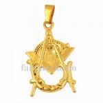 FSP17W03G All seeing eye masonic Pendant