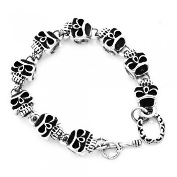 FSB00W05 Bracelet skull link bracelet