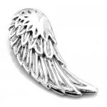 FSP09W09  single angels wing pendant 