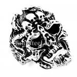 FSR20W62 family skulls biker ring