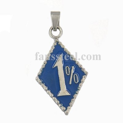 FSP15W85BL one percent biker pendant