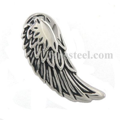 FSP09W09B single angels wing pendant