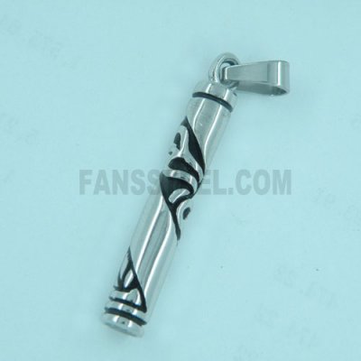 FSP04W24 Tribal Cylinder Flute Pendant