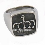 FSR12W09 queen crown ring