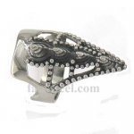 FSR11W59 rhinoceros horn biker Ring 