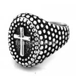 FSR14W15 dotted oval cross ring