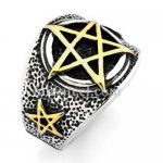 FSR20W71 pentagram star ring