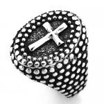 FSR14W15 dotted oval cross ring