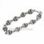 FSB00W61 Skull link bracelet