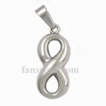 FSP17W07 classic shape 8 unlimit symbol Pendant