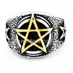 FSR20W71 pentagram star ring