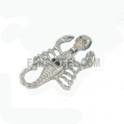 FSP08W61 Big scorpion skull Pendant