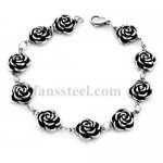 FSB00W76 Rose flower bracelet