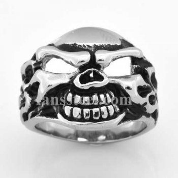 FSR00W91 Soldier Skull gothic Ring