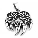 FSP17W34 celtic knot claw pendant