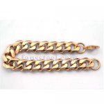 FSB00W66G Stainless steel jewelry cowboy twist Bracelet 