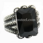 FSR09W89 claw hold the stone biker ring