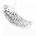 FSP09W09  single angels wing pendant 