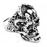 FSR20W62 family skulls biker ring