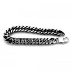 FSB00W70 Stainless steel jewelry cowboy twist Bracelet