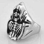 FSR13W62 ghost skull ring