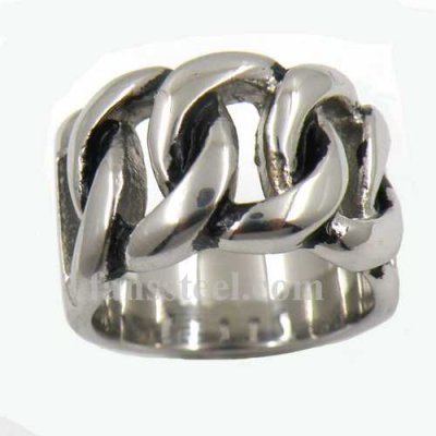 FSR13W78 cowboy chain twist ring