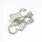 FSP08W61  Big scorpion skull Pendant