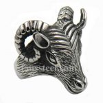 FSR11W88 rolling horn goat animal ring