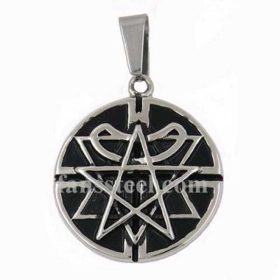 FSP17W13 corss triangle and star circle Pendant