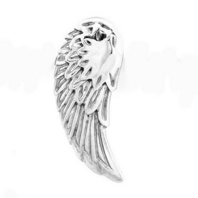 FSP09W09 single angels wing pendant