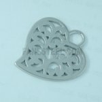 FSP00W68 Tribal Heart Charm Pendant